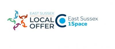 Local offer logo and 1space logo east sussex